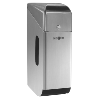 Держатель туалетной бумаги Nofer нерж.сталь матовый, для 3 рулонов, 05100.S