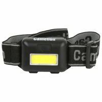 Фонарь Camelion LED5355 3хААА (не в комплекте), 3 режима, 1Вт COB, налобный
