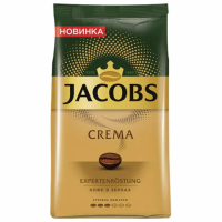 Кофе в зернах Jacobs Crema, 1кг