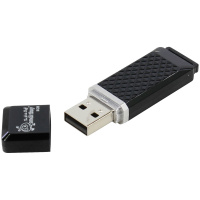 USB флешка Smart Buy Quartz 8Gb, 15/5 мб/с, черный