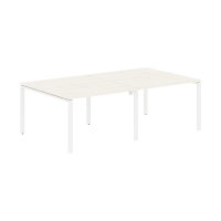 Стол 4-х местный EUWST 2313 Ясень Траун/Белый 2326х1346х750 EDIS