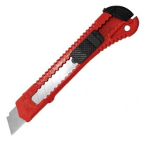 Канцелярский нож Attache 1691123 18мм, красный