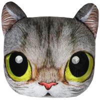 Подушка на подголовник Autostandart Звери, 29 x 22см