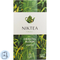 Чай Niktea Oriental Bloom зеленый, 25 пакетиков