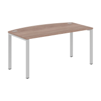 Стол руководителя XS6ET 169 Дуб Сонома/Серый 1600х867х750 XTEN-S60