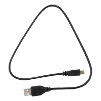 Кабель USB 2.0 - Mini USB, М/М, 0.5 м, Гарнизон, чер, GCC-USB2-AM5P-0.5M