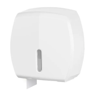 Диспенсер для туалетной бумаги в рулонах Wisepro белый, K610