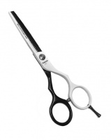 Ножницы парикмахерские Kapous Pro-scissors WB филировочные, 5.5', 30 зубцов, черный футляр