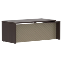 Стол руководителя TLCT 209(L) Венге Магия Z/Капучино 2000х900х750 TORR LUX