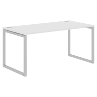 Стол прямой XQST 168 Белый/Алюминий 1600х800х750 XTEN-Q