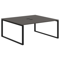Стол 2-х местный EQWST 1716 Мокко/Черный 1760х1606х750 EDIS