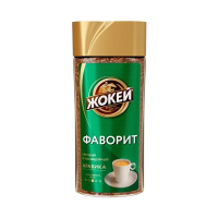 Кофе растворимый Жокей Фаворит 95г, стекло