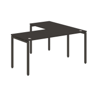 Стол угловой XSCT 1615 Дуб Юкон Модерн/Антрацит 1600х1500х750 XTEN-S