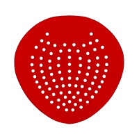 Сеточка для писсуара Merida MKX02, красная, с ароматом вишни