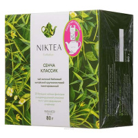 Чай Niktea Sencha Classic (Сенча Классик), зеленый, 20 пакетиков для чайника