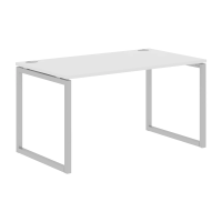 Стол прямой XQST 148 Белый/Алюминий 1400х800х750 XTEN-Q