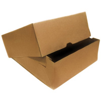 Коробка под выпечку Фабрика Упаковки Fupeco Крафт от 1 до 3 кг, 32.5х32.5х12см
