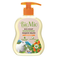 Жидкое мыло с дозатором Biomio С маслом абрикоса, 300мл