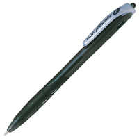 Шариковая ручка автоматическая Pilot Rexgrip BPRG-10R-F черная, 0.7мм