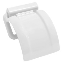 Держатель туалетной бумаги М-Пластика 2225 белый, пластиковый
