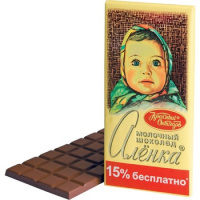 Шоколад Красный Октябрь Аленка молочный, 200г