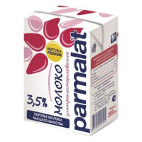 Молоко Parmalat 3.5%, 200мл, ультрапастеризованное