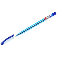Шариковая ручка Cello Slimo синяя, 1мм, тонированный корпус