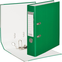Папка-регистратор А4 Attache зеленая, 75мм, с металлическим уголком