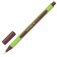 Ручка капиллярная Schneider Line-Up коричневая, 0.4мм, коричневый корпус