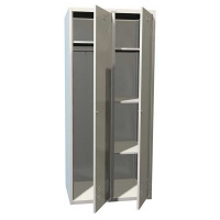 Шкаф для одежды металлический Практик LS-21U 1830х600х500мм