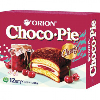 Печенье Orion Cherry, вишневое, 360г