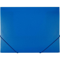 Пластиковая папка на резинке Attache синяя, А4, 36мм, F315/06