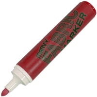 Маркер по ткани Marvy М622 красный, 2-4мм, декоративный, для светлых тканей
