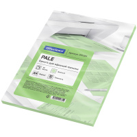 Цветная бумага для принтера Officespace Pale зеленая, А4, 50 листов, 80г/м2