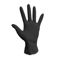 Перчатки нитриловые Elegreen черные S, 50 пар, 7.8г