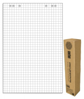 Бумага для флипчарта Cactus CS-PFC20S-5 67.5х98см, белый, в клетку, 20 листов, 5 блоков