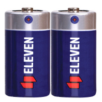 Батарейка Eleven C LR14, солевая, 2шт/уп