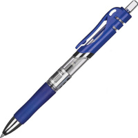Ручка гелевая автоматическая Attache Hammer синяя, 0.5мм