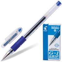 Ручка гелевая Pilot G1 Grip BLGP-G1-5 синяя, 0.5мм