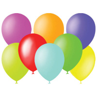 Воздушные шары Поиск ассорти, пастель, 23см, 100шт