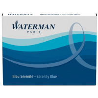 Картридж для перьевой ручки Waterman S0110860, синий, 8шт