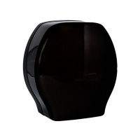 Диспенсер для туалетной бумаги в рулонах Merida Harmony Black Maxi черный, BHC101