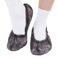 Одноразовые носки Elegreen p. 48, спанбонд, черные, 50 пар, индивидуальная упаковка
