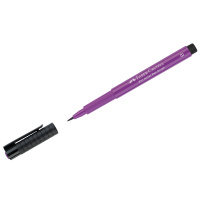 Ручка капиллярная Faber-Castell Pitt Artist Pen Brush цвет 134 малиновая, кистевая