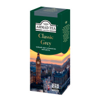 Чай Ahmad Classic Grey (Классик Грей), черный, 25 пакетиков