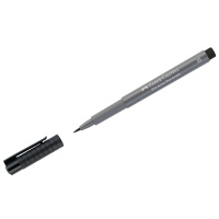 Ручка капиллярная Faber-Castell Pitt Artist Pen Brush цвет 233 холодный серый IV, кистевая