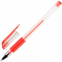 Ручка гелевая Attache Economy красная, 0.5мм