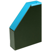 Накопитель вертикальный для бумаг Bantex А4, 70мм, голубой