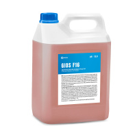 Средство для мытья посуды Grass Gios F16 5л, для удаления органических загрязнений, 550069