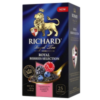 Чай Richard Royal Berries Selection, черный, 25 пакетиков